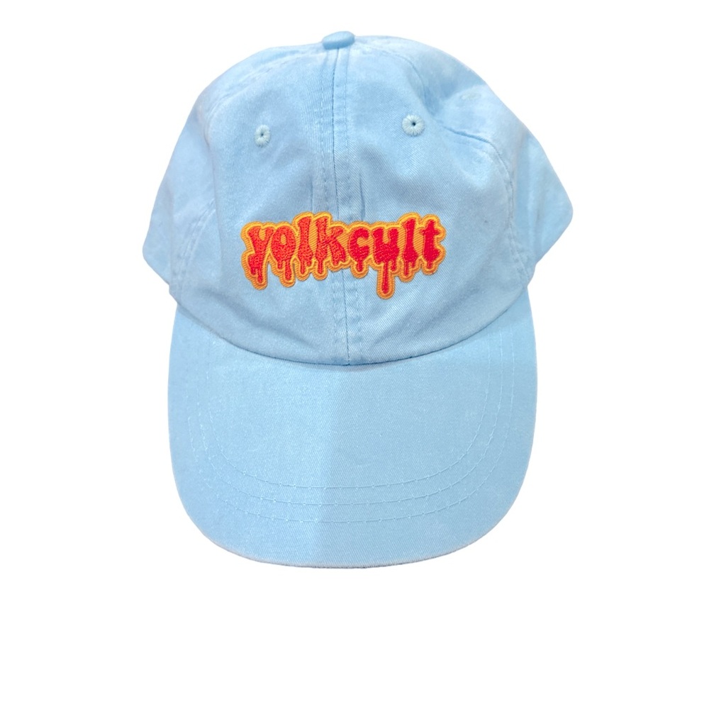 NWOT Adams Yolkcult‎ Light Blue Cap